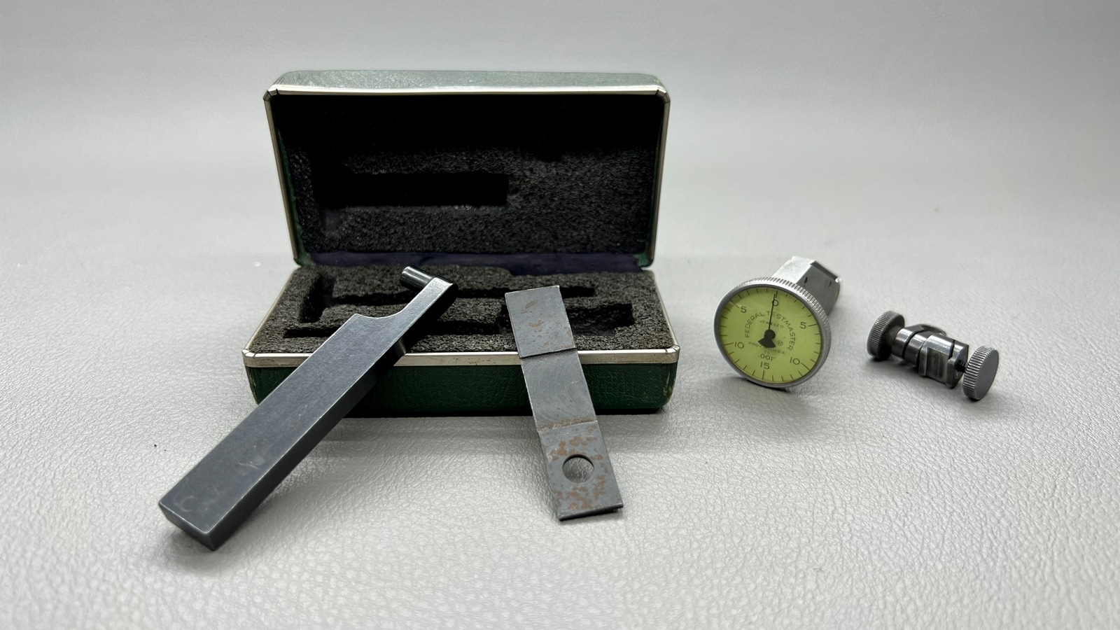 Federal Testmaster Dial Indicator .001" Jewelled In Good Condition IOB