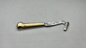 Vintage Solid Brass Case Race Knife - Uncleaned In Good Condition