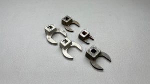 Snap On/Proto Early Crowsfoot Set 3/8" Dr Sizes 1 1/8,1 1/16,1,7/8,9/16"
