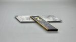 Brass & Timber Fixed Bevel 45 Degree And 135 Degree Slight Pitting Uncleaned