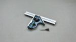 Fowler USA 6" Adjustable Imperial Square In Good Condition Level Vial Is Good 32nds & 64ths