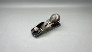 Knuckle Cap Block Plane USA Stanley Cutter Adjustable Throat 6" Long 