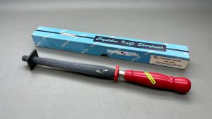 Nortons Crystolon Knife Sharpener 12" Long IOB In Good Condition