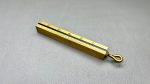 Lufkin 587 Brass Plumb Bob IOB In Top Condition - Uncleaned