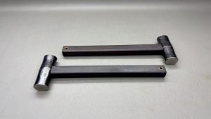 Hammer With Ebony Handle 75mm Wide Oval Faces 245mm Long Well Balanced