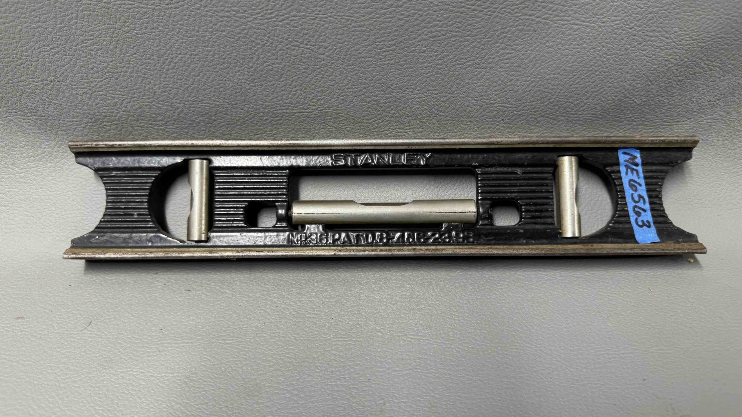 Stanley No 36 Level With Three Vials & Pat'd - Image 2