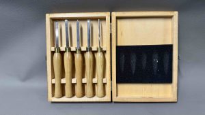 Turning Chisel Set From Proxxon In Top Condition